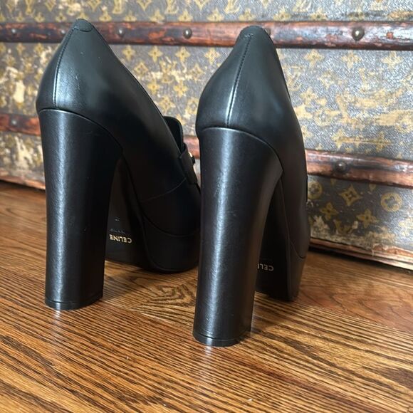 EUC Celine Melody Platform Loafers - Picture 4 of 8